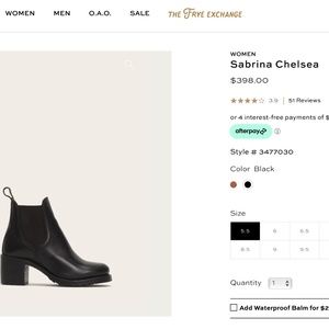 Frye Sabrina Chelsea Boots